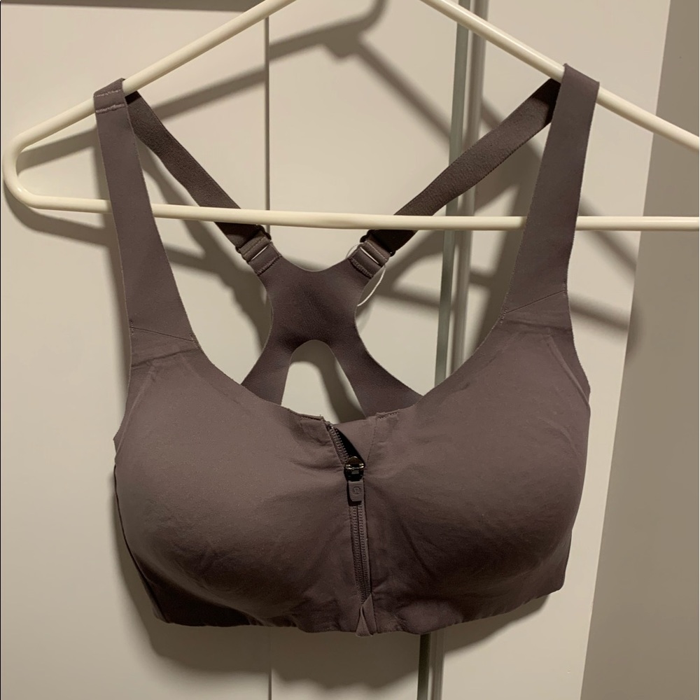 LULU LEMON Purple/Gray Sports Bra
